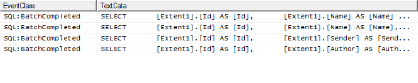 browing to the dashboard - sql