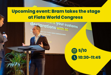 Bram takes the stage at Fiata World Congress small