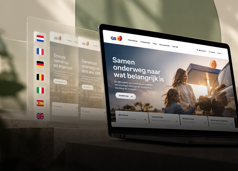 Q8 digital experience