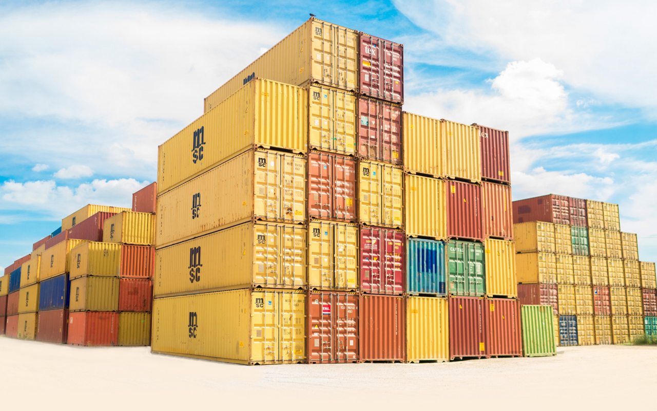 Picture of containers