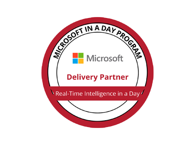 Real-Time Intelligence in a day logo