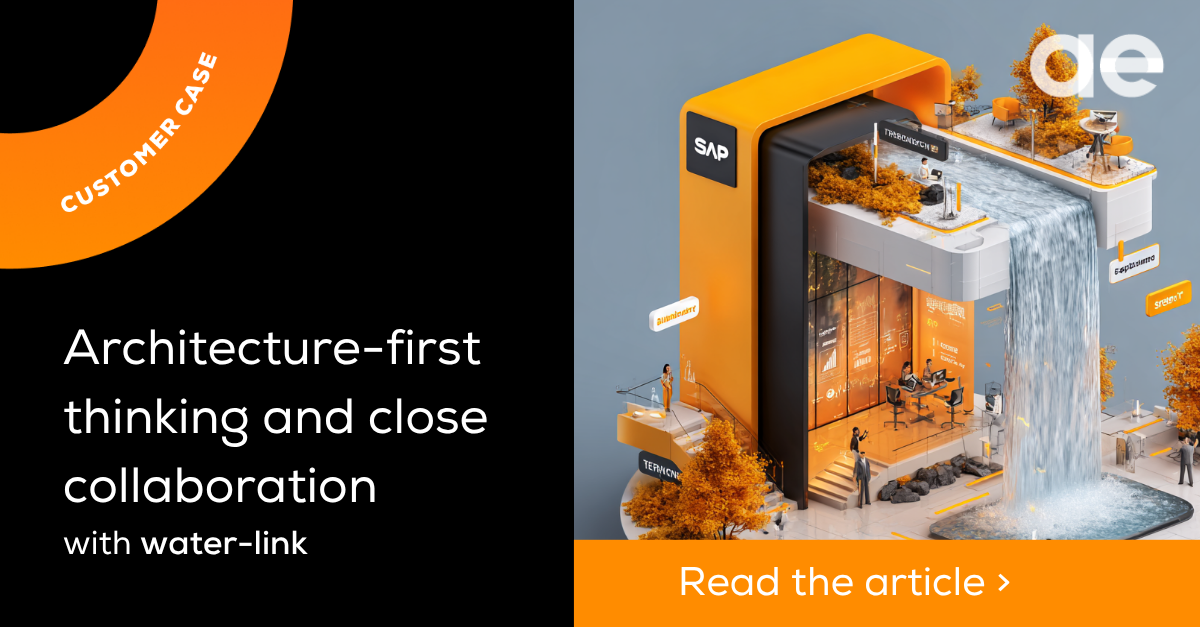 Water-link: laying the foundations for a future-proof SAP S/4HANA migration