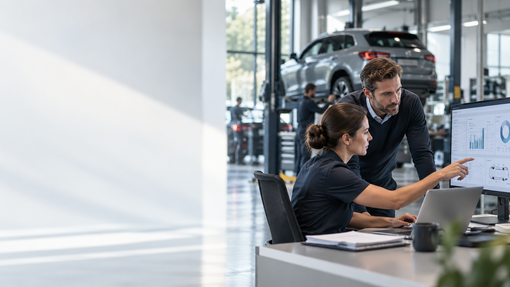 Samenwerking in de moderne autowerkplaats